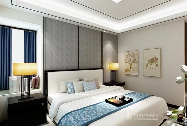 眉山加州国际城新中式装修风格