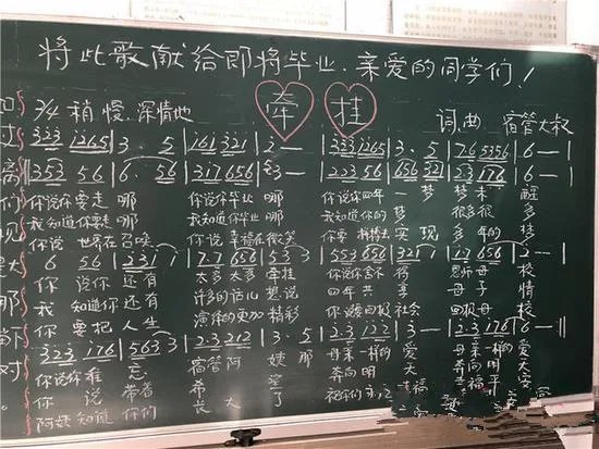 谁创作的宿管歌曲送毕业生？