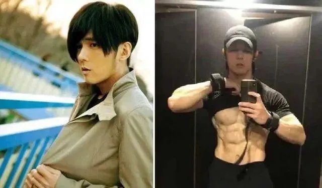 南拳妈妈组合中，39岁张杰参加健美比赛，体脂低至8%，这肌肉是认真的吗？