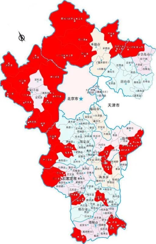 环京津贫困带的发展状况