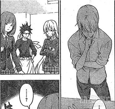 《食戟之灵》漫画165话先行图 白骑士大显神威