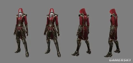 暗黑3女版死灵法师造型与套装一览 女版死灵法师新技能解析