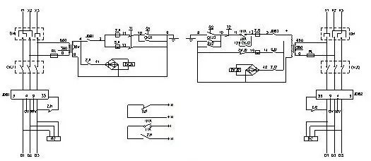 矿用防爆开关电路图