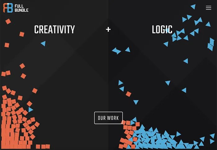 一组酷炫动效设计的网站欣赏