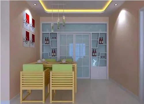 厨房隔断玻璃墙效果图 厨房玻璃隔断如何设计