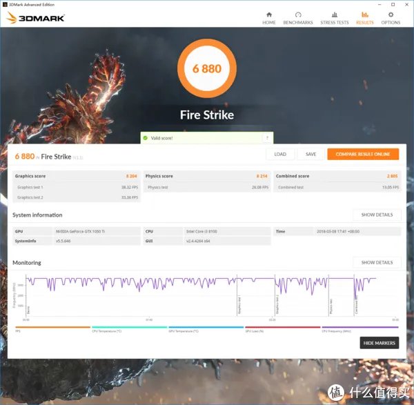 #剁主计划-宁波#PNY 必恩威 XLR8 GTX1050Ti 显卡 晒单测评（附与烈风跑分对比）