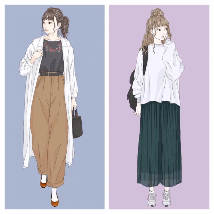 秋季女装搭配图片大全 2017秋季女装搭配图片