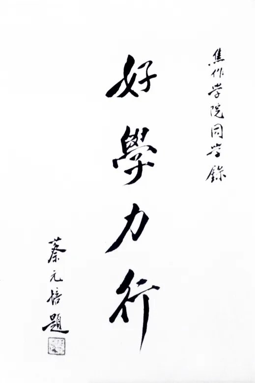 好学力行的示例