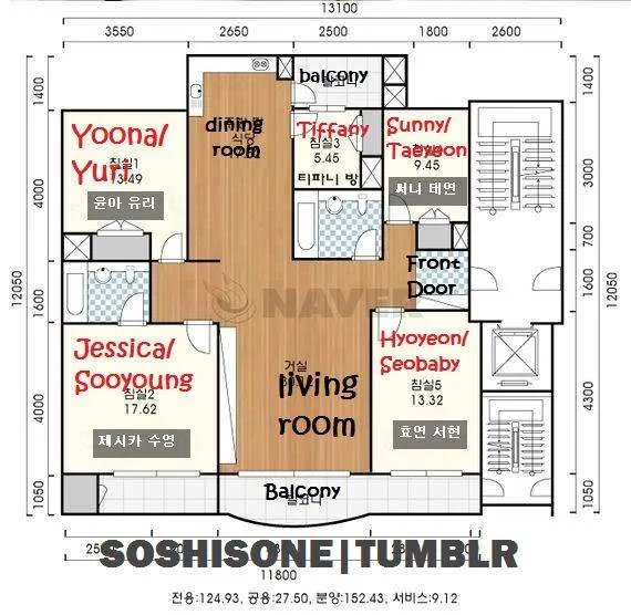 少女时代宿舍和谁