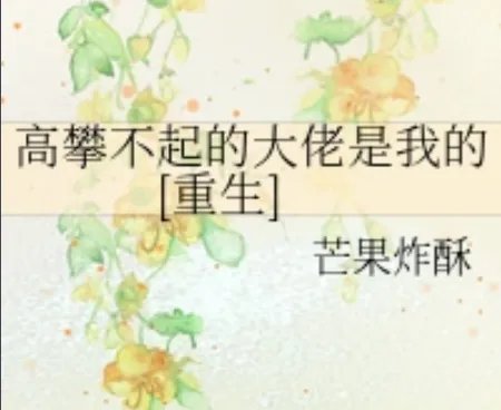 高攀不起的大佬是我的男主叫什么