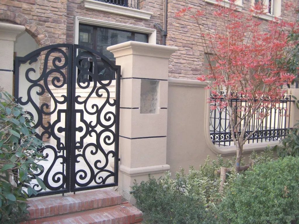 院子如何设计开门