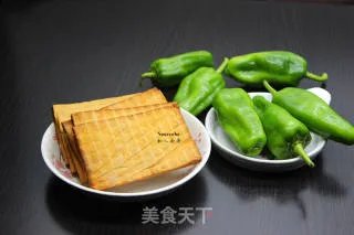 青椒炒香干