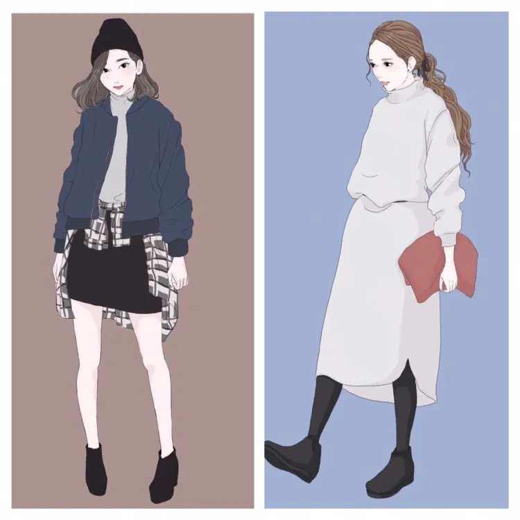 秋季女装搭配图片大全 2017秋季女装搭配图片