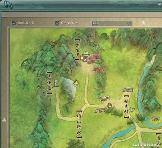 剑网3稻香村隐藏任务及相关成就一览