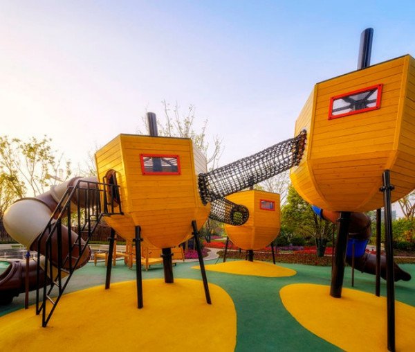 儿童滑滑梯有哪些分类