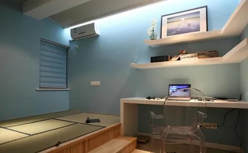 小卧室榻榻米装修效果图 清新实用榻榻米设计