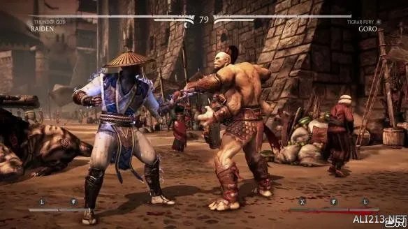 老奶奶好身板！《真人快打X（Mortal Kombat X）》中路人老奶奶KO镜头