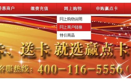 赢点生活卡可以在网上购物吗？