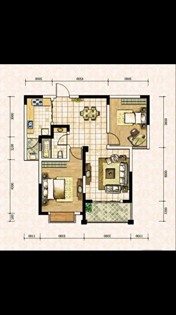 两房变三房，该如何设计呢？