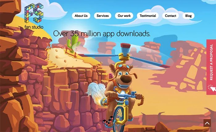 一组酷炫动效设计的网站欣赏