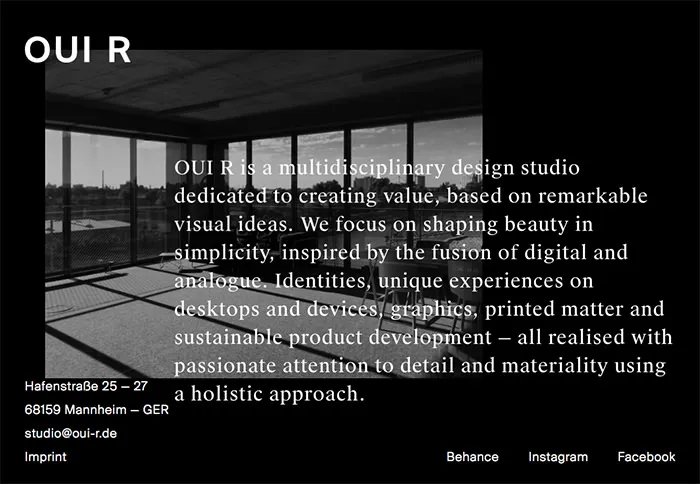 一组酷炫动效设计的网站欣赏