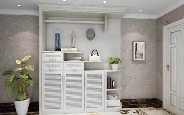 鞋柜装修效果图 好看又实用的鞋柜设计