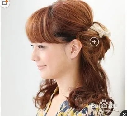 怎样扎花苞头简单好看 超简单凌乱花苞头的扎法