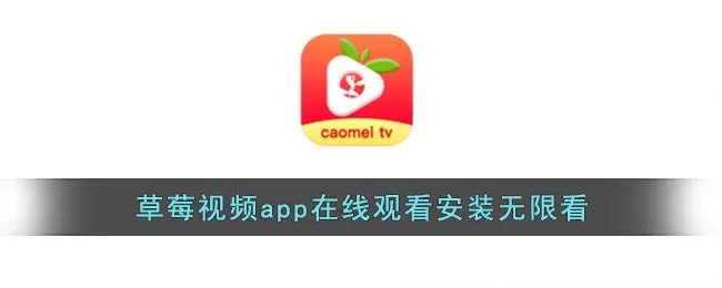 草莓视频app在线观看安装无限看