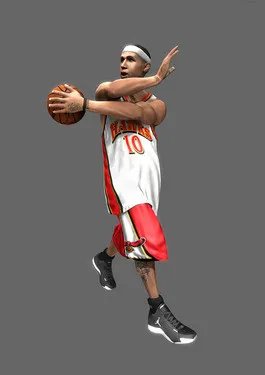 姚明领衔 NBA STREET OL曝逼真原画