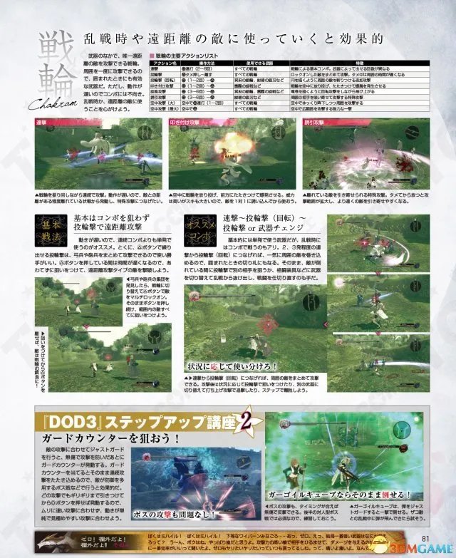 龙背上的骑士3 全四种武器详细图文解析 电子版