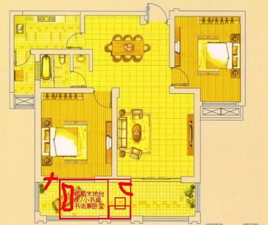 两房变三房，该如何设计呢？