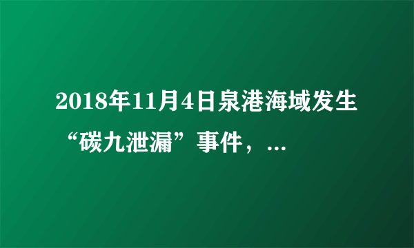 2018年11月4日泉港海域发生“碳九泄漏”事件，造成附近海域大量鱼虾死亡。这一结果说明（　　）A.生物影响环境B. 环境影响生物C. 生物适应环境D. 环境适应生物