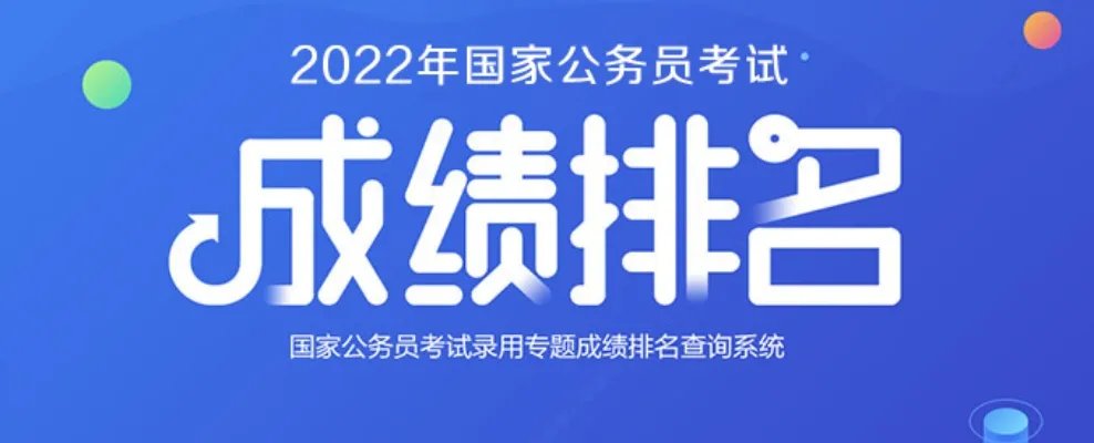 国考成绩查询入口-2022国考成绩查询入口