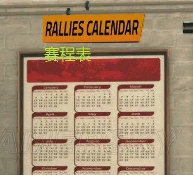 FIA世界汽车拉力锦标赛4 菜单翻译一览