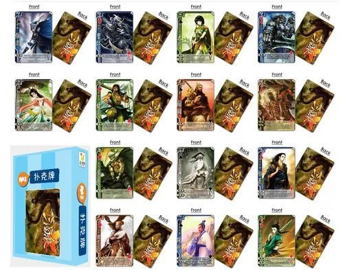 个性扑克牌的制作过程