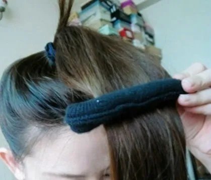 怎样扎韩式花苞头