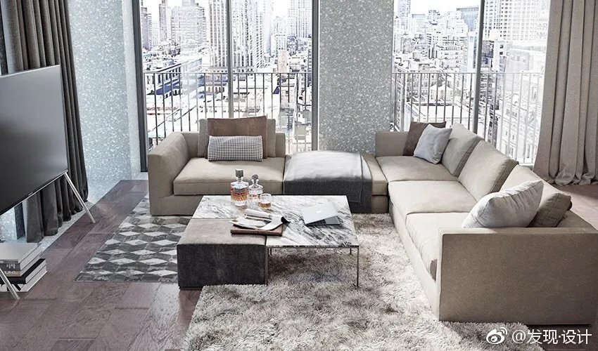 走进这间位于纽约的现代感公寓就像进到欧洲博物馆或是梵蒂冈一般...