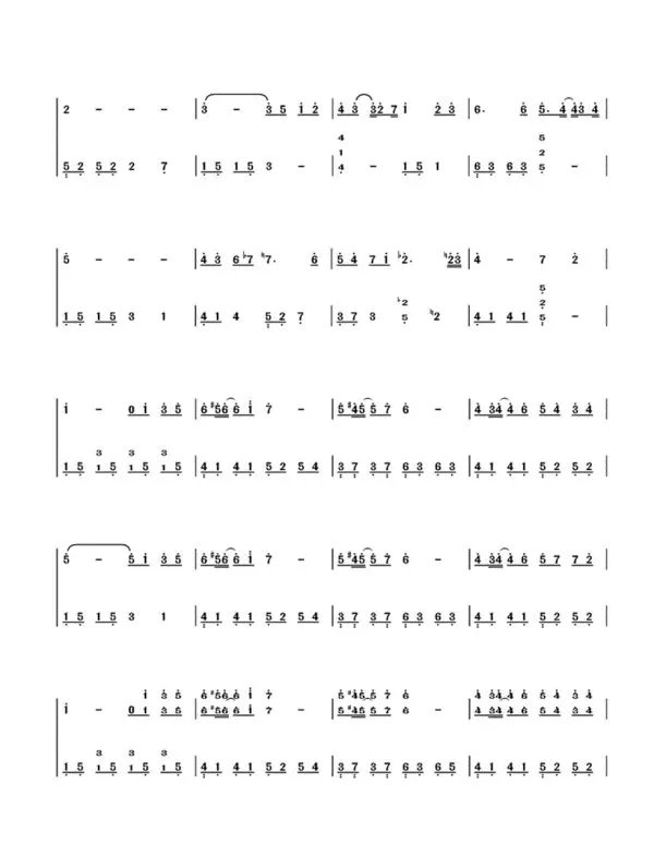 一个人的浪漫钢琴版的简谱