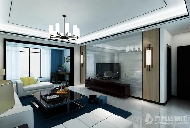 眉山加州国际城新中式装修风格