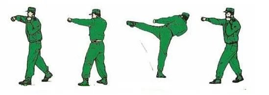 求军体拳第一套全套图解