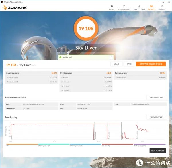 #剁主计划-宁波#PNY 必恩威 XLR8 GTX1050Ti 显卡 晒单测评（附与烈风跑分对比）