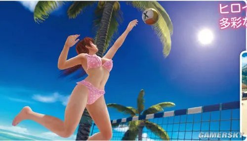 《死或生：沙滩排球3》最新游戏截图！绅士无法抗拒诱惑