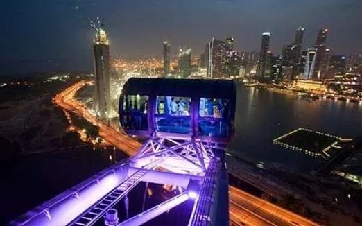 世界最大摩天轮在哪里，新加坡飞行者摩天轮