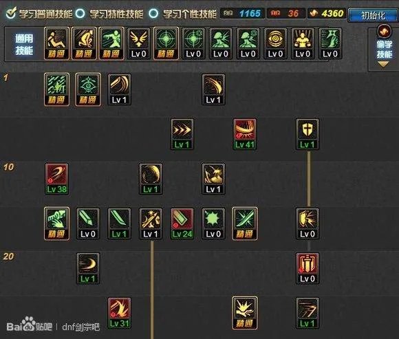 dnf女鬼剑技能怎样加点？希望技能是速度快、伤害高！