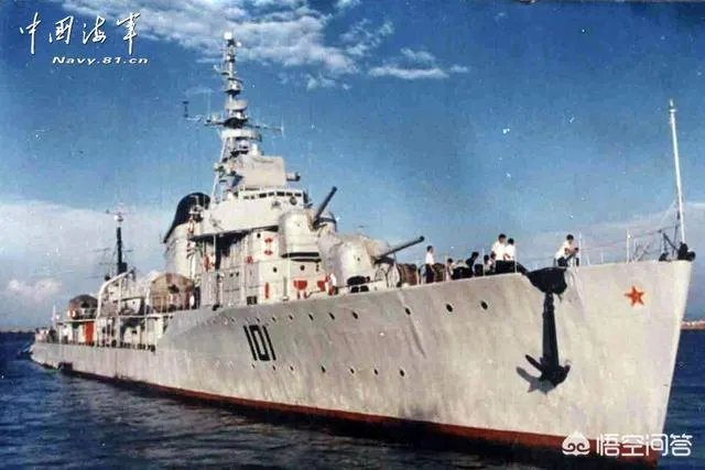 055大驱入列，舷号101，我军历史上用过101舷号的军舰有哪几艘？有什么故事？