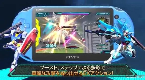 PSV新作《高达EXVS FORCE》海量游戏新截图公布