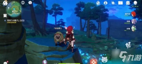 原神寻找小狸子位置大全：寻找小狸子任务怎么玩！