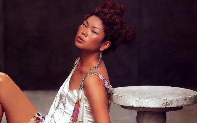 关于时尚超模吕燕美丑一直有争议的,怎么评价吕燕的成名照雀斑百合花?