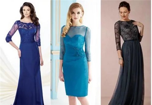 新娘妈妈晚礼服哪种好看  新娘妈妈晚礼服图片欣赏