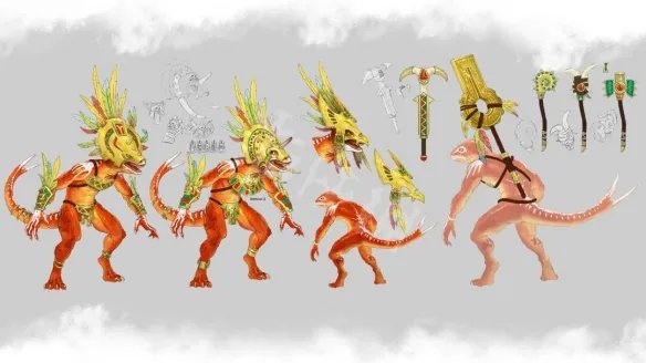 《全面战争战锤2》蜥蜴人传奇领主是谁?蜥蜴人新兵种介绍